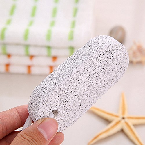 Double Sided Pumice Stone 100% Pedicure Tool - Best Callus Remover And Foot Scrub from Lava Rock Exfoliates Feet & Smooths Skin