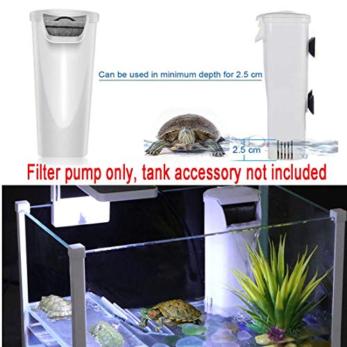 Aquarium Waterfall Filter Reptiles Turtle Filter for small tank 115