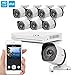 Zmodo 8 Channel HDMI NVR 8 x 720p HD Security Camera Smart PoE System (No Hard Drive)