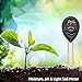 Soil Tester, 3 in 1 Soil Test Kit for Moisture, Light & pH Meter for Plant, Vegetables, Garden, Lawn, Farm, Indoor/Outdoor Plant Care Soil Tester (No Battery Need & 2019 Update)(Black)thumb 4