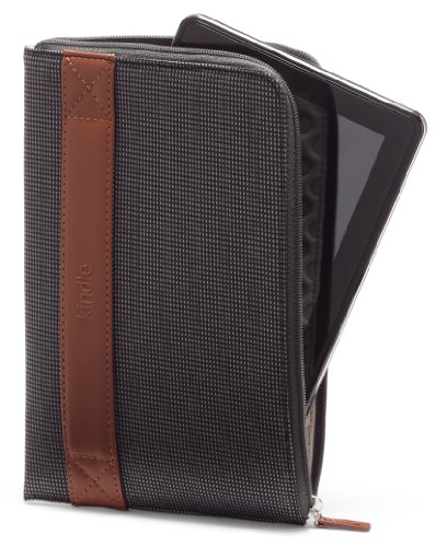 Amazon Kindle Fire HDX 7" Zip Sleeve, Charcoal (fits the all new Kindle Fire HD and HDX 7")