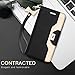 FYY Leather Case with Mirror for iPhone 6S Plus/iPhone 6 Plus, Leather Wallet Flip Folio Case with Mirror and Wrist Strap for iPhone 6S Plus/6 Plus Black