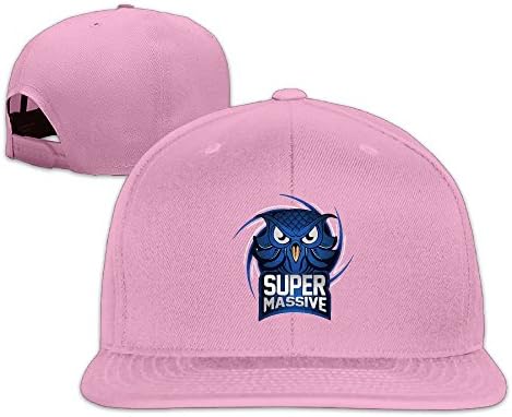 Custom SuperMassive Team Logo Game MSI 2016 Snapback Ajustable Flat Cap Pink
