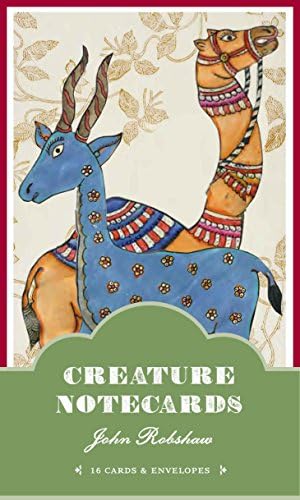 John Robshaw Creature Notecards: 16 Cards and Envelopes
