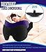 OTIOTI Sleep Mask, 3D Sleeping Masks Blindfold Eye Covers for Night Eyeshades Blinder for Travel, 2 Piece