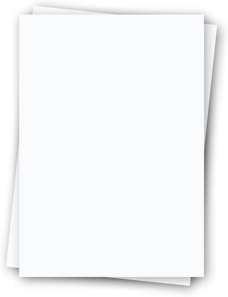 Polyester Film A3 | Self-Adhesive and Shiny Opaque | White | Pack of 500 | Outstanding Quality And Value For Producing Film Labels/Stickers