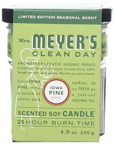 Mrs. Meyer’s Clean Day Soy Candle-Iowa Pine-4.9 oz