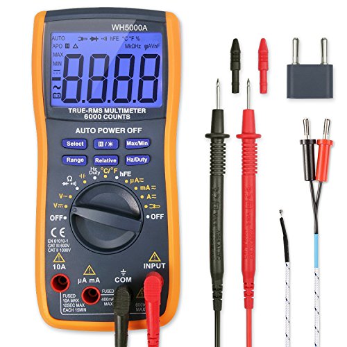 AstroAI Digital Multimeter, TRMS 6000 Counts Multimeters with Manual
