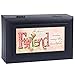 Cottage Garden Dear Friend Makes Every Day Beautiful Matte Black Jewelry Music Box Plays Wonderful World