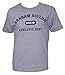 DC Arkham Asylum Athletic Dept. Mens Grey T-Shirt
