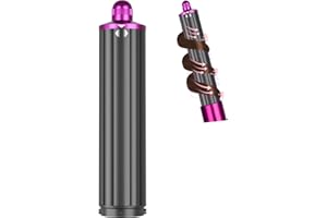 PUREGUST 1.6in Long Barrels Attachment for Dyson Airwrap HS01 HS05 HS08 Accessories, 40mm Auto-Wrap Dual Rotation Curling Iron Curler to Create Lazy Loose Waves Voluminous Curls