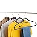 MOGI'S Premium Velvet Hangers - Pack of 50 - Gray - Copper/Rose Gold Hooks - Non-Slip, with Bonus Accessory Bar- Great for Suits, Pants, & Dresses (Gray)