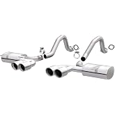 MagnaFlow Performance Axle Back Exhaust System Kit 16732 | Street Series, Quad Center Rear Exit, Fits 1997-2004 Chevrolet Corvette 5.7L