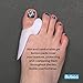 Nuboo Four Pack Bunion Corrector Kit, Bunion Splints and Relief Pads. Get The Relief You've Been Wishing for with One Pair of Toe Splints and One Pair of Toe Separators/Spacers.