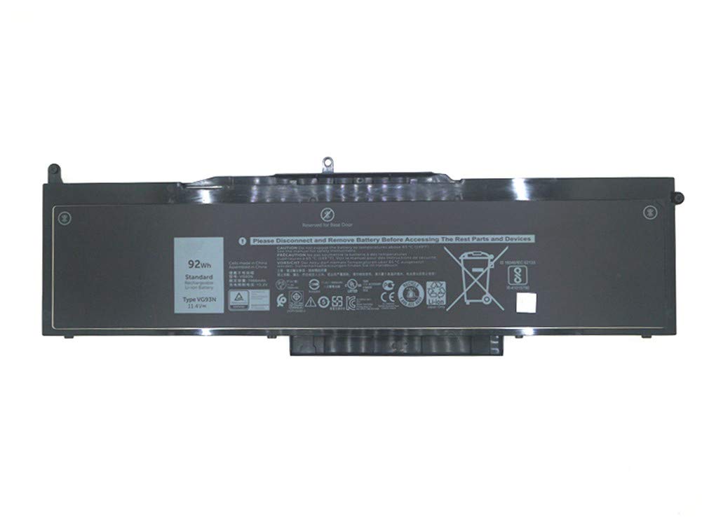7XINbox 11.1V 92Wh WFWKK VG93N NY5PG Laptop Battery compatible with DELL Precision 15 3520 5580 Series Tablet