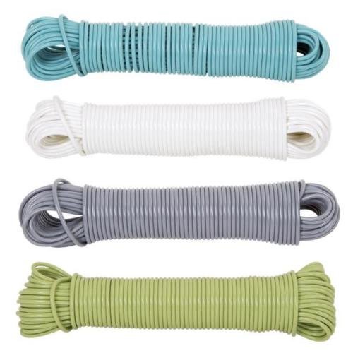 Wham - 25M Steel Cord Polypropylene Washing Line - 3.5mm [Colours May Vary]