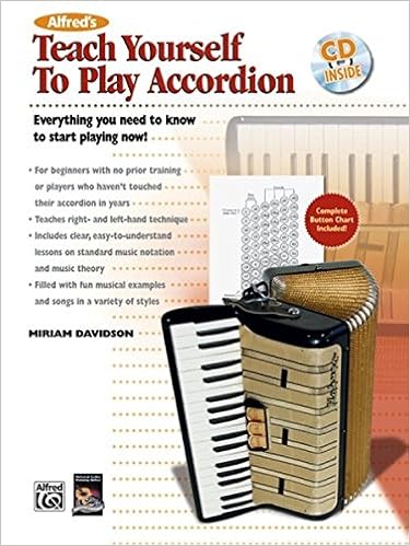 Alfred S Teach Yourself To Play Accordion Everything You Need To Know To Start Playing Now Book Cd Teach Yourself Series Davidson Miriam 9780739038345 Amazon Com Books