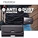nuoku Holster for iPhone 14, 14 Pro, 13 Pro, 13, 12 Pro, 12, 11, XR, for Galaxy S22, S21, S20, Premium Belt Case with Belt Clip Cell Phone Belt Holder Pouch Cover (Fits Phone with Otterbox Case on)