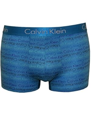 Calvin Klein Liquid Reverse Logo Men's Boxer Trunk, Blue