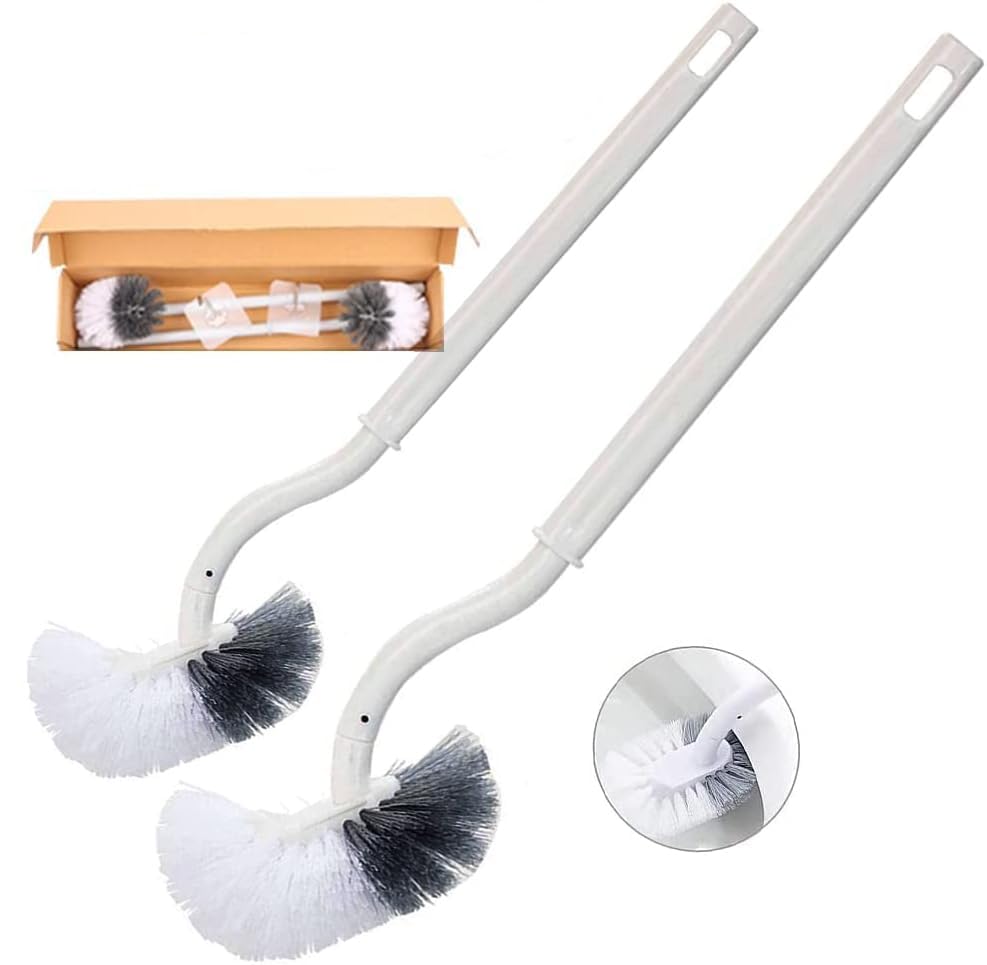 EINESIN Toilet Brush, Toilet Brush with Edge Cleaner, Long Handle
