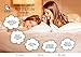 SLEEPY FOLKS 2 Pillows for Sleeping - Queen Standard Bed Pillows 2 Pack- Best Sleeping Pillow - Down Alternative Hotel Pillows - Soft Firm Best Pillow