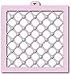 Cookie Stencil Set Basic N2, 6 pcs: Scales, droops, Houndstooth, Flowers, Shine, Caramel