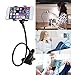 Gooseneck Phone Holder, SLBSTORES Lazy Bracket Holder 360° Swivel for iPhone and Other Smart Phones for Bedroom, Office, Bathroom, Kitchen, Black