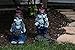Design House 319657 Skeleton Man Gnome with Pipe Lawn 19-inch Garden Patio Home & Office Décor Housewarming Gifting Birthdays, Multicolor