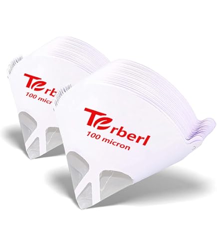 Oumefar 101 Piezas Filtros De Malla De Nailon Para Pintura – Coladores Finos De Papel Para Filtrar Impurezas En Barniz Y Pintura