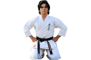 Victorbudo USA 10oz Kyokushin Kan Karate Unifrom Kids gi & Adult Martial Arts uniform Unisex Karate Gi White Color Size 0-8