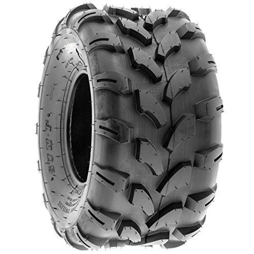 SunF Knobby ATV Sport Tires 20x108 20x10x8 4 PR A003 (Set Pair of 2