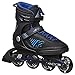 K2 Skate Men's Kinetic 78 Inline Skates, Black, 12