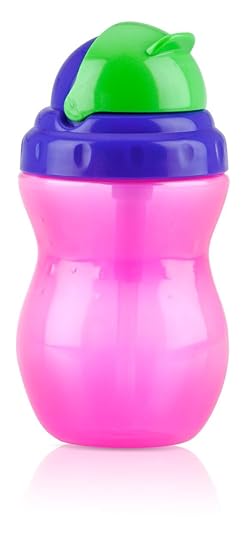 Nuby 320ml Tinted Flip It Leakpr (Pink)