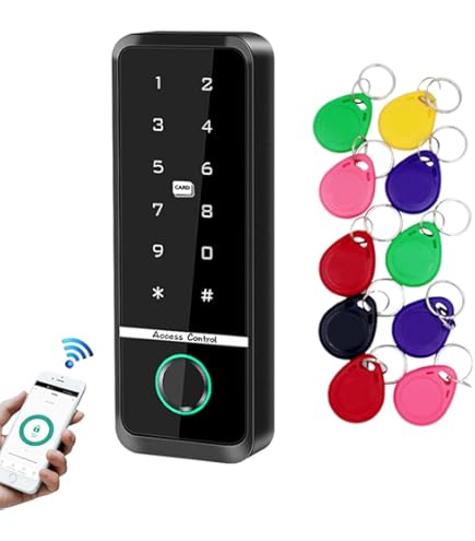 キャンセルパネル Amazon.com: QTTYELOK WiFi Tuya RFID Access Control Keypad 125KHz