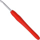 SUVSOON 4.5mm Ergonomic Soft Handle Crochet Hook for Arthritis Beginners