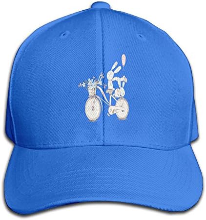 HXXUAN Baseball Hats Rabbit Bike Snapback Sandwich Cap Adjustable Peaked Trucker Cap