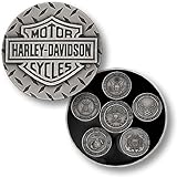 Harley-Davidson Diamond Plate, Armed Forces Nickel Antique Coin