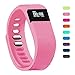 Teslasz Fitness Tracker, Bluetooth 4.0 Sleep Monitor Calorie Counter Pedometer Sport Activity Tracker for Android and IOS Smart Phone (Pink)