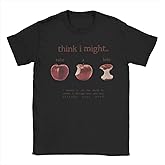 JOLILUNA Whimsy Twee Clothes for Women Oversize Graphic Apple Tee Y2k Fashion Kawaii Whimsical Clothes