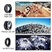 Moikin 18X-30X Cell Phone Camera Lens, 4 in 1 Photography Lens Kit - 18X-30X Zoom Telephoto Lens - Remote Shutter, Wide Angle, Fisheye & Macro Lens for iPhone, Samsung & Android Smartphones