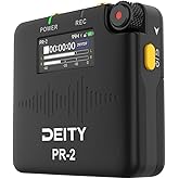 Deity PR-2 Pocket Recorder with Lavalier Mic US Version | Sidus Audio APP Control,32-bit Float Professional with Timecode