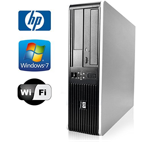 HP DC7900 SFF Desktop - Intel Core 2 Duo 3.0GHz - *NEW* 1TB HDD - 4GB RAM - Windows 7 Pro 32-Bit - WiFi - DVD/CD-RW (Prepared By Re-Circuit) Upgradeable through Microsoft to Windows 10!