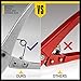 HORUSDY PEX Pipe Cutters for Cutting 1/8