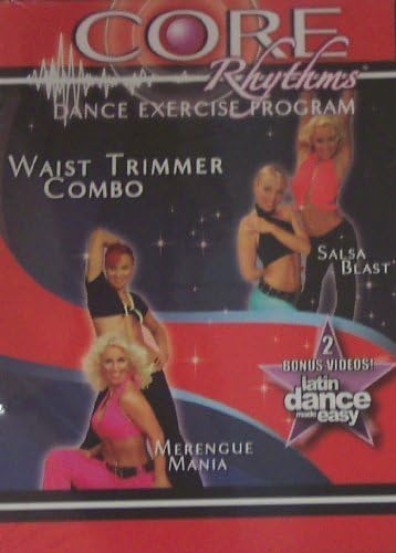 CORE Rhythms Dance Exercise Program, Waist Trimmer Combo, Latin Dance Made Easy, Salsa Blast / Merengue Mania by Dance Sport Videos