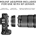 Canon EOS RP Mirrorless Camera and Canon EF 24-105mm STM Lens + Canon EF-EOS R Mount Adapter with Altura Photo Complete Accessory and Travel Bundlethumb 2
