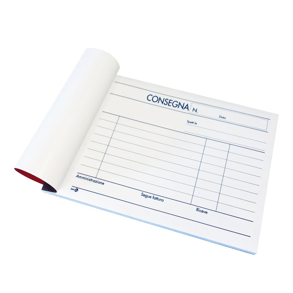 BM BeMore Mod 360 0100068 Delivery Voucher 2 Copies 50 Modules Size 12 cm x 16.5 cm Pack of 10