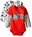 Carhartt Baby Boys' Long Sleeve Bodysuit, Assorted Color, 12M