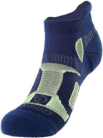 Gmoka No Show Socks for Men and Women, Comfort Athletic Cushion Running Walking Cycling Travel Climbing Low Cut Socks, NAVY