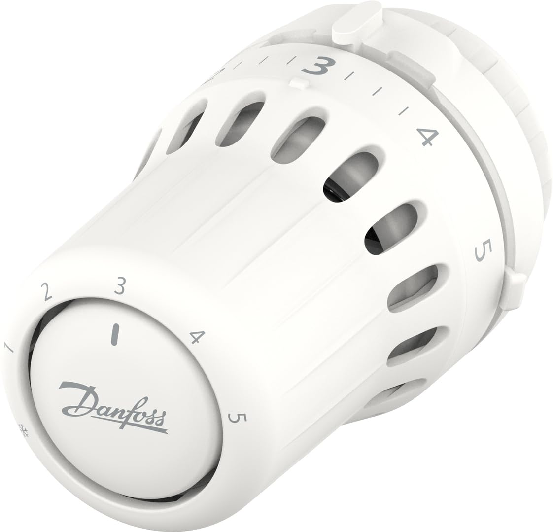 Danfoss React Ra Click, Thermostatic Radiator Valve With Liquid-Filled Thermostatic Bellow And Buil-In-Sensor