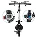 shaofu Folding Electric Bicycle – 350W 36V Waterproof E-Bike with 15 Mile Range, Collapsible Frame, and APP Speed Setting (White-6AH)thumb 2